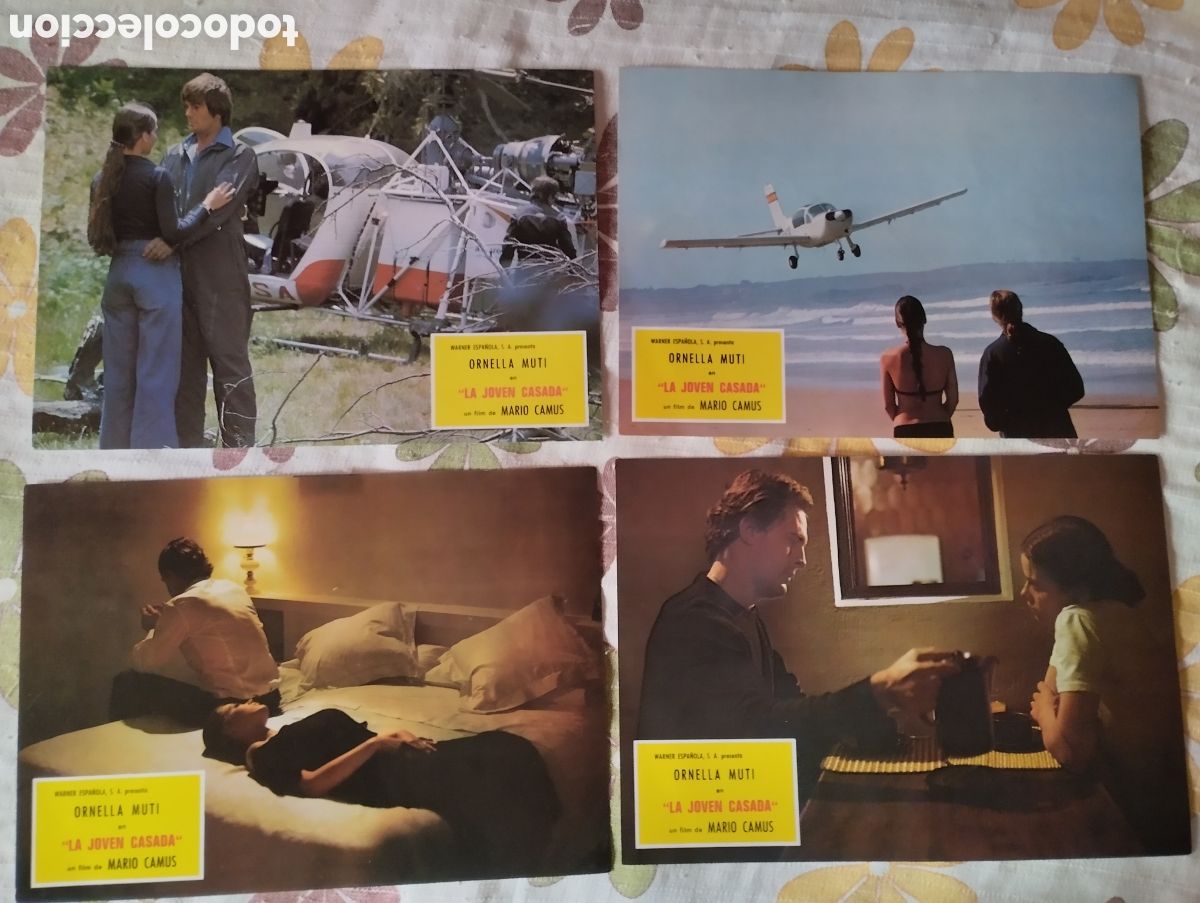 Cine: 4 FOTOCROMOS - LA JOVEN CASADA - ORNELLA MUTI