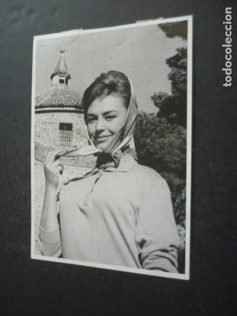 Cinema: DIANA LORYS ACTRIZ EN VILLAVICIOSA DE ODON ANTIGUA FOTOGRAFIA ORIGINAL 12 X 18 CM