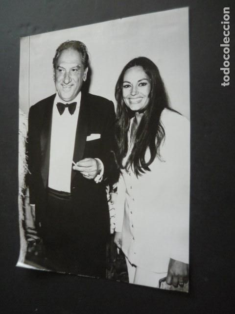 Cin&eacute;ma: DIANA LORYS ACTRIZ CON JOSE BODALO ANTIGUA FOTOGRAFIA ORIGINAL 18 X 24 CM