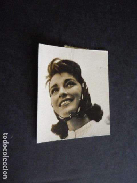 Cinema: LUZ MARQUEZ ACTRIZ ANTIGUA FOTOGRAFIA ORIGINAL 5 X 6 CM