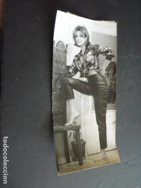Cinema: LUZ MARQUEZ ACTRIZ ANTIGUA FOTOGRAFIA ORIGINAL 11 X 24 CM