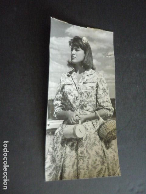 Cinema: LUZ MARQUEZ ACTRIZ ANTIGUA FOTOGRAFIA ORIGINAL 9 X 19 CM