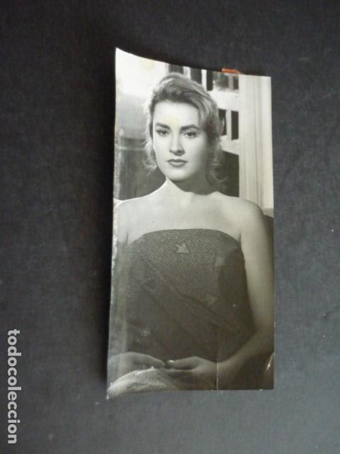 Cinema: LUZ MARQUEZ ACTRIZ ANTIGUA FOTOGRAFIA ORIGINAL 7 X 13 CM