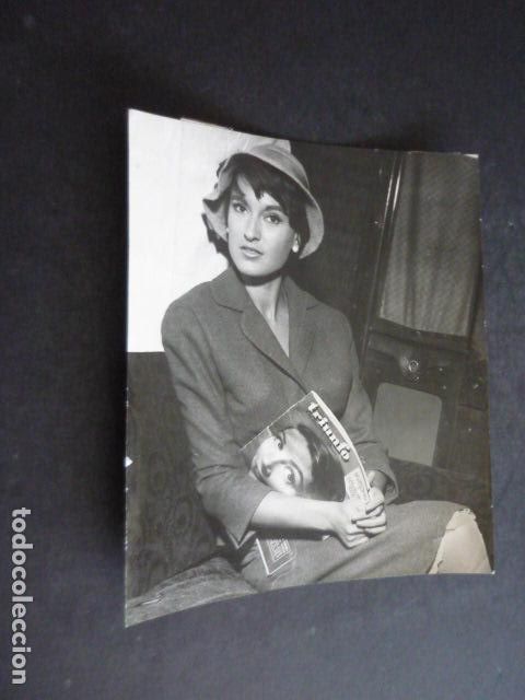 Cinema: LUZ MARQUEZ ACTRIZ ANTIGUA FOTOGRAFIA ORIGINAL 12 X 14 CM