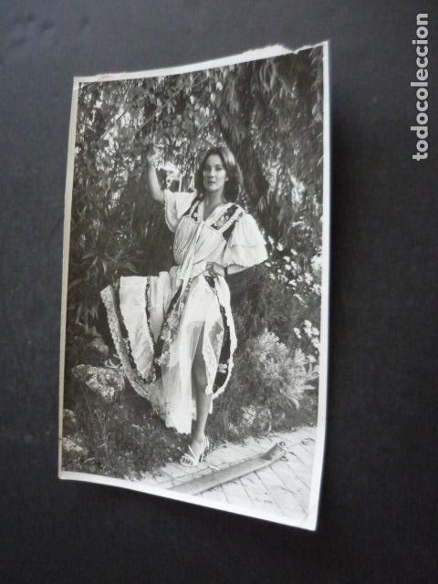 Cinema: MARIA SALERNO ACTRIZ ANTIGUA FOTOGRAFIA ORIGINAL 18 X 12 CM