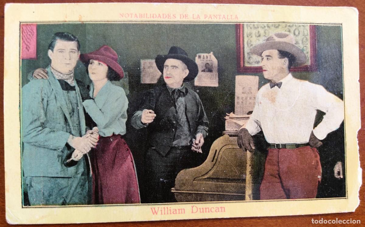 Cine: SERIE C N&Uacute;M. 8 - NOTABILIDADES DE LA PANTALLA. WILLIAM DUNCAN - CHOCOLATES EVARISTO JUNCOSA