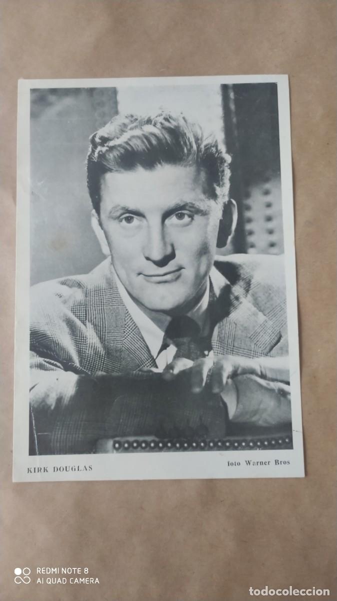 Kino: KIRK DOUGLAS FOTOCROMOS COLECCION ARTISTAS DE LA PANTALLA REVISTA FLORITA 15 -C5