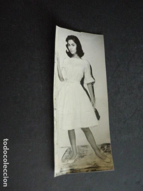 Kino: JUANA PEREZ ACTRIZ FILIPINAS ANTIGUA FOTOGRAFIA 7,5 X 17 CM