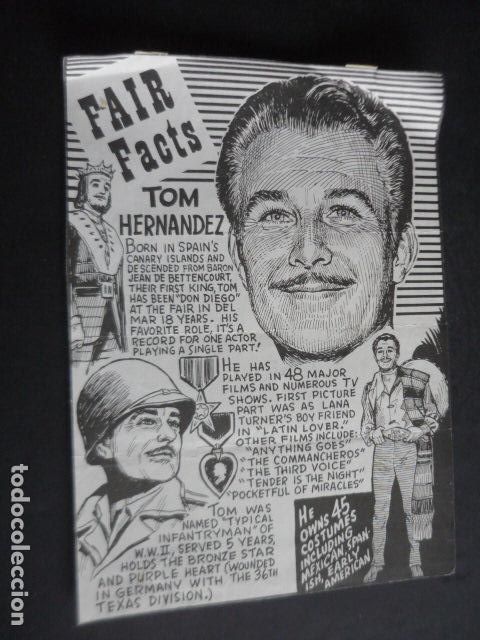 Kino: TOM HERNANDEZ ACTOR CARTEL 19 X 25 CM
