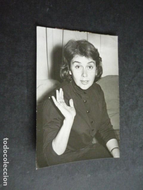 Cin&eacute;ma: ANA MARISCAL ACTRIZ ANTIGUA FOTOGRAFIA ORIGINAL 7,5 X 11,5 CM