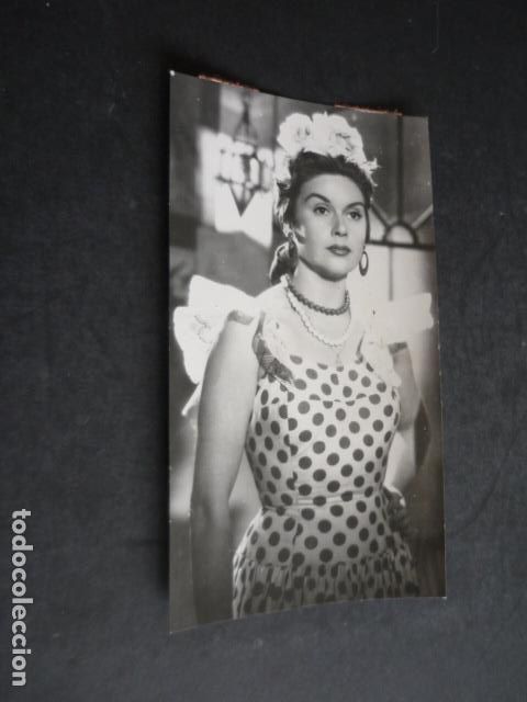 Cin&eacute;ma: ANA MARISCAL ACTRIZ ANTIGUA FOTOGRAFIA ORIGINAL 14 X 8 CM