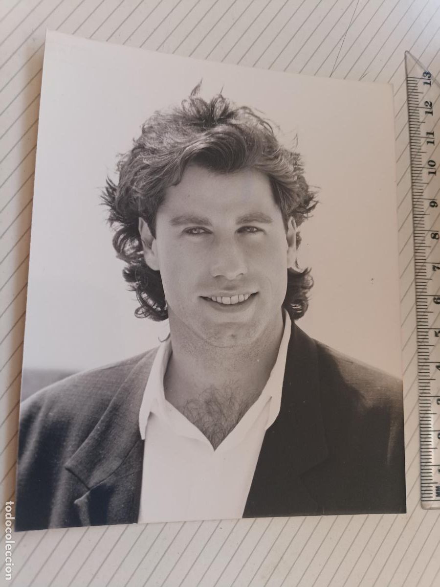 Cine: John Travolta. Foto original 1987