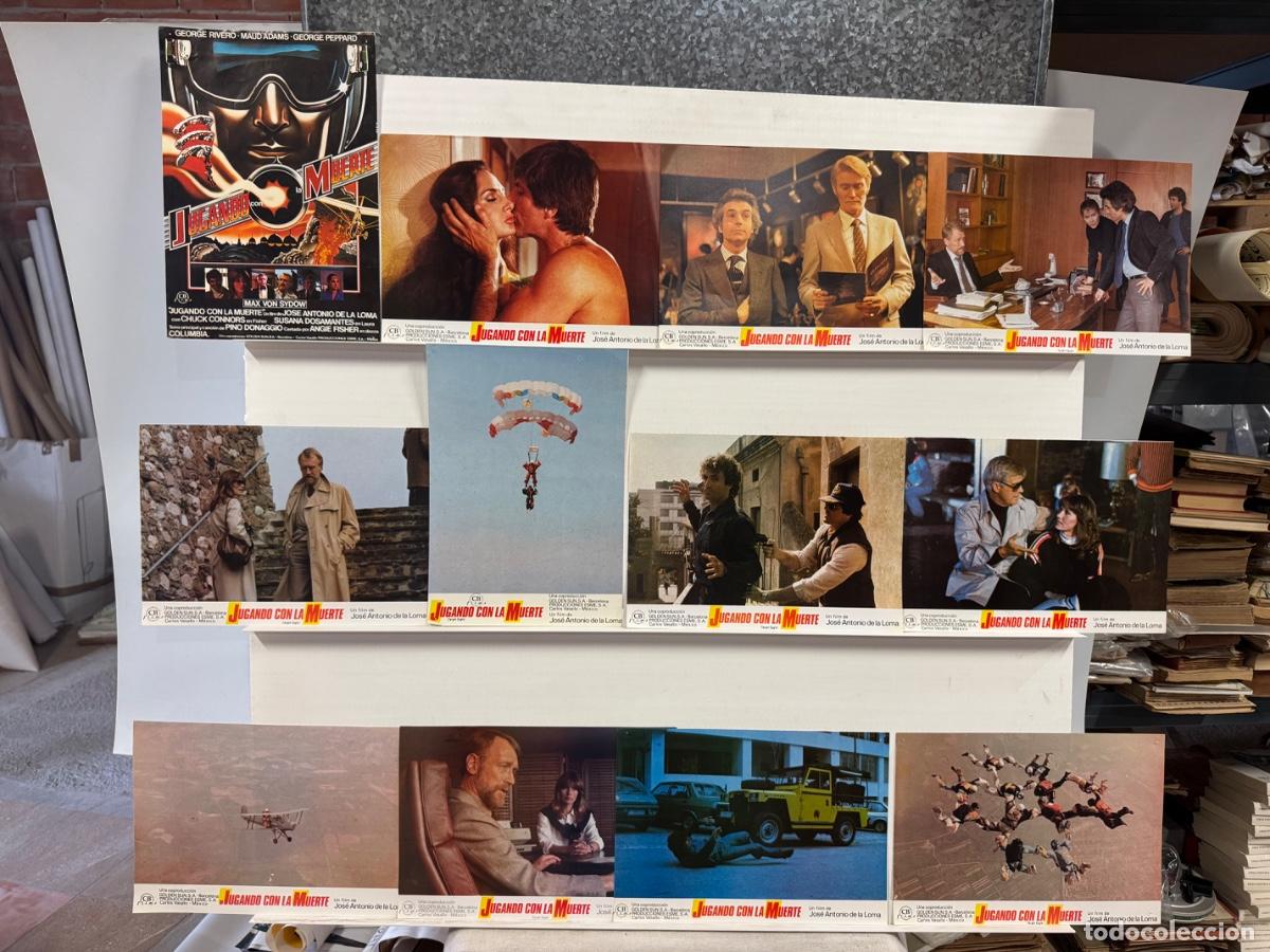 Cine: Jugando con la muerte , Shannon Tweed, Ben Cross, 12 Fotocromos