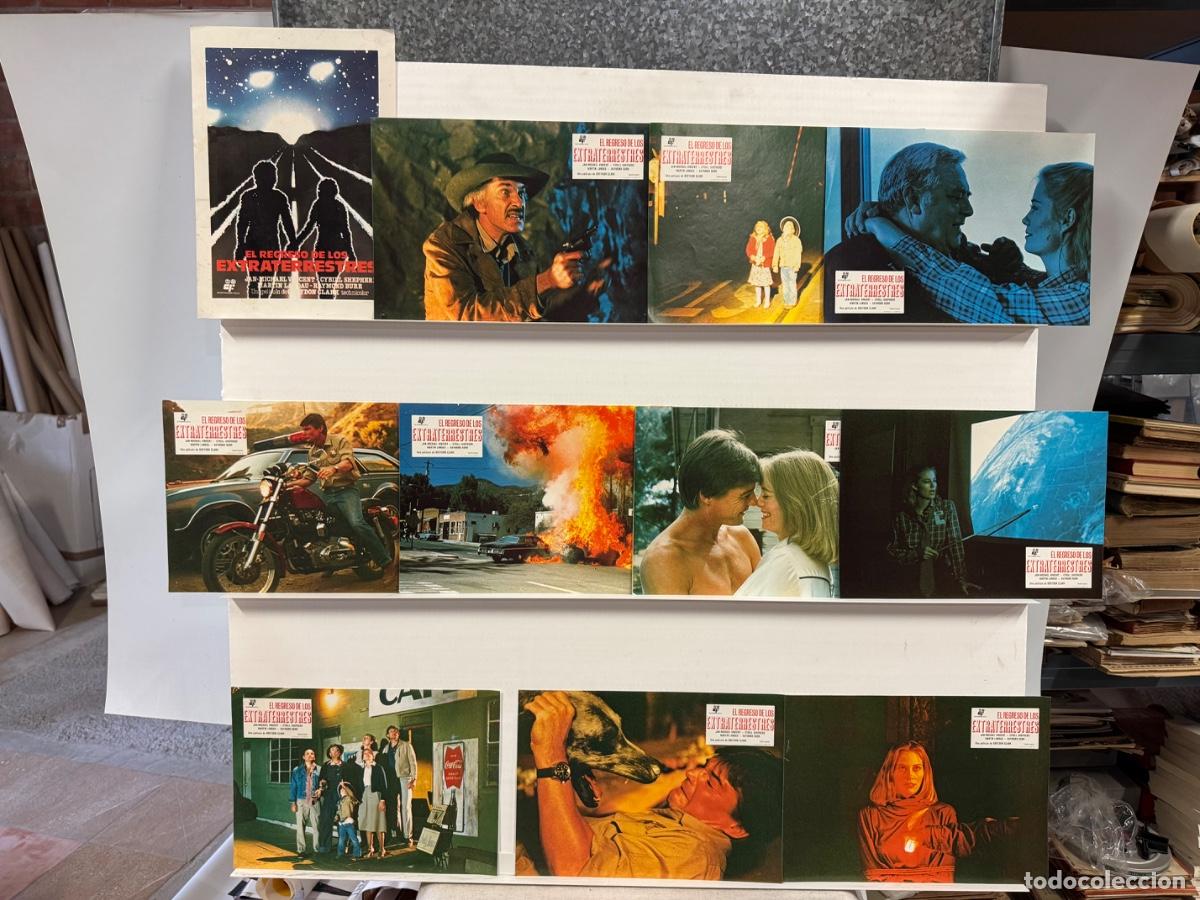 Cine: El regreso de los extraterrestres, Michael Vincent, Martin Landau, 11 Fotocromos