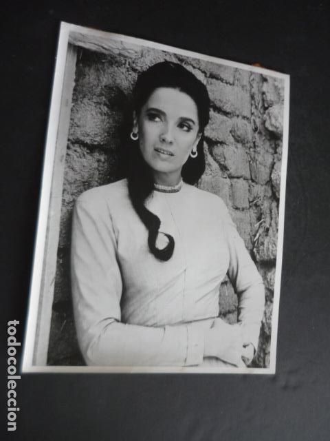 Cinema: LINDA CRISTAL ACTRIZ ANTIGUA FOTOGRAFIA ORIGINAL 15 X 20 CM