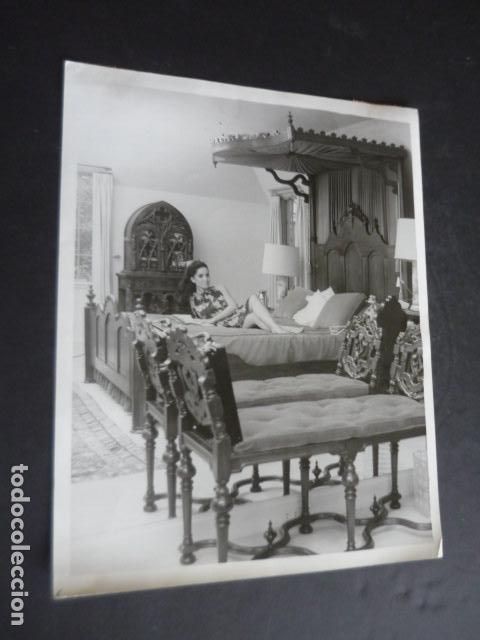 Cine: LINDA CRISTAL ACTRIZ ANTIGUA FOTOGRAFIA ORIGINAL 18 X 24 CM