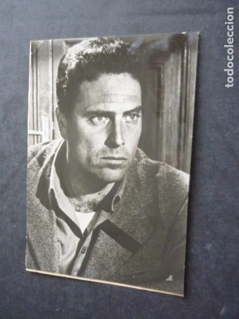 Cin&eacute;ma: RAF VALLONE ACTOR ANTIGUA FOTOGRAFIA ORIGINAL 8 X 11 CM
