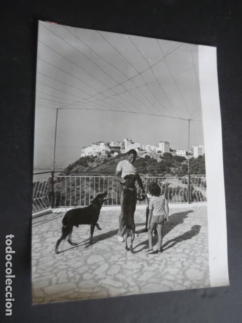 Cine: RAF VALLONE ACTOR ANTIGUA FOTOGRAFIA ORIGINAL 18 X 24 CM