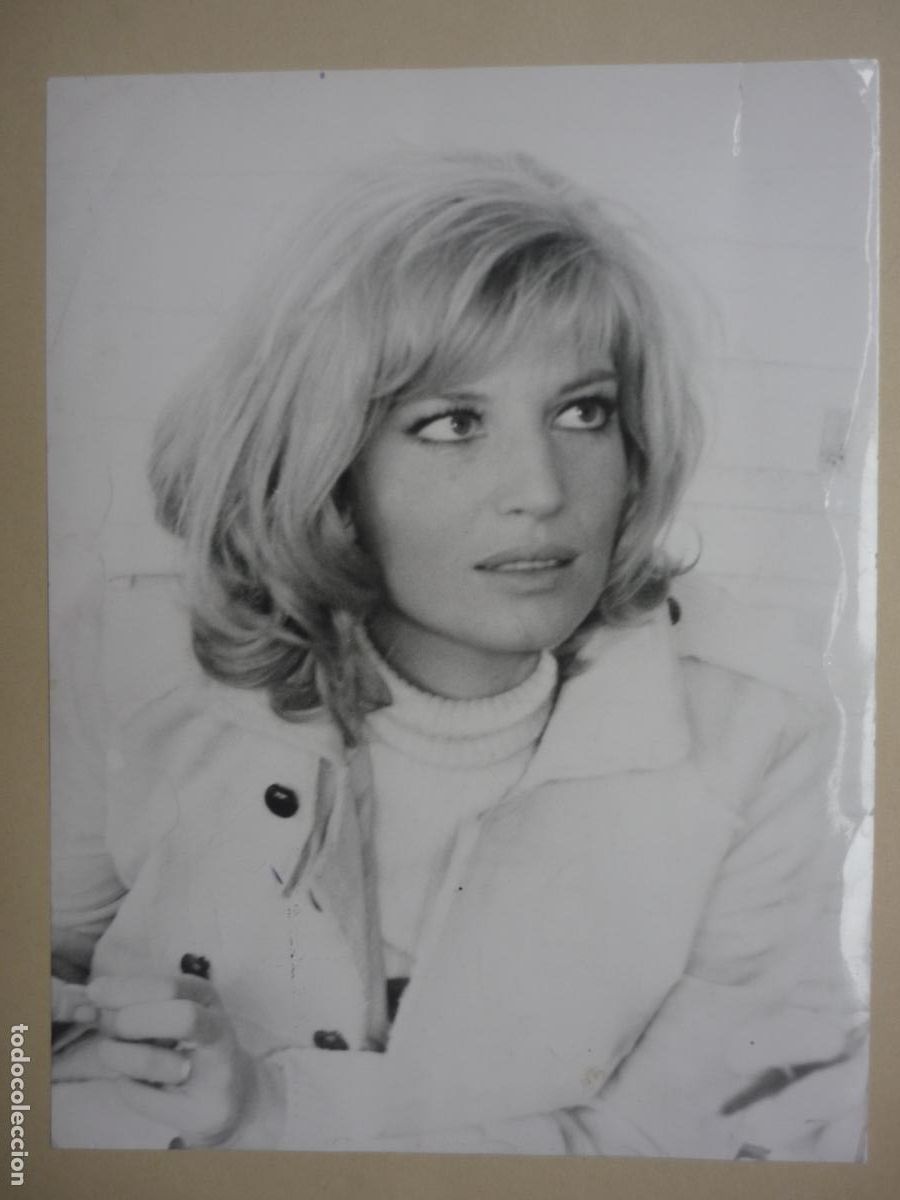 Cine: monica vitti - foto b/n original - italian actress