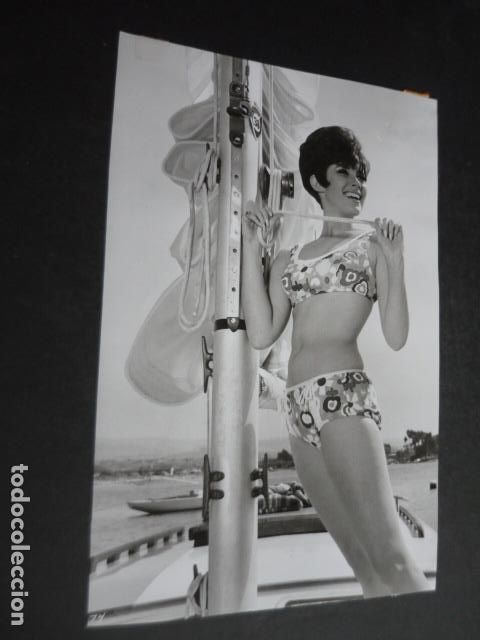 Cinema: BEVERLY ADAMS ACTRIZ ANTIGUA FOTOGRAFIA ORIGINAL 16 X 24 CM