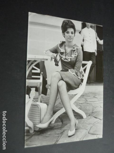 Cinema: BEVERLY ADAMS ACTRIZ ANTIGUA FOTOGRAFIA ORIGINAL 18 X 24 CM