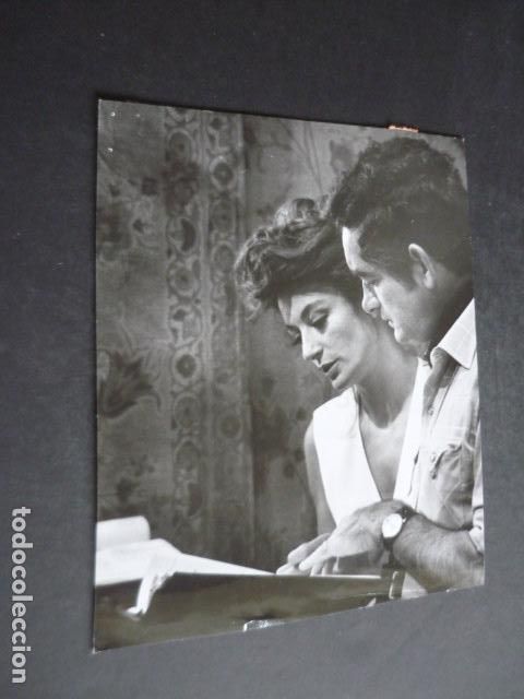 Cinema: ANOUK AIMEE ACTRIZ ANTIGUA FOTOGRAFIA ORIGINAL 20 X 15 CM