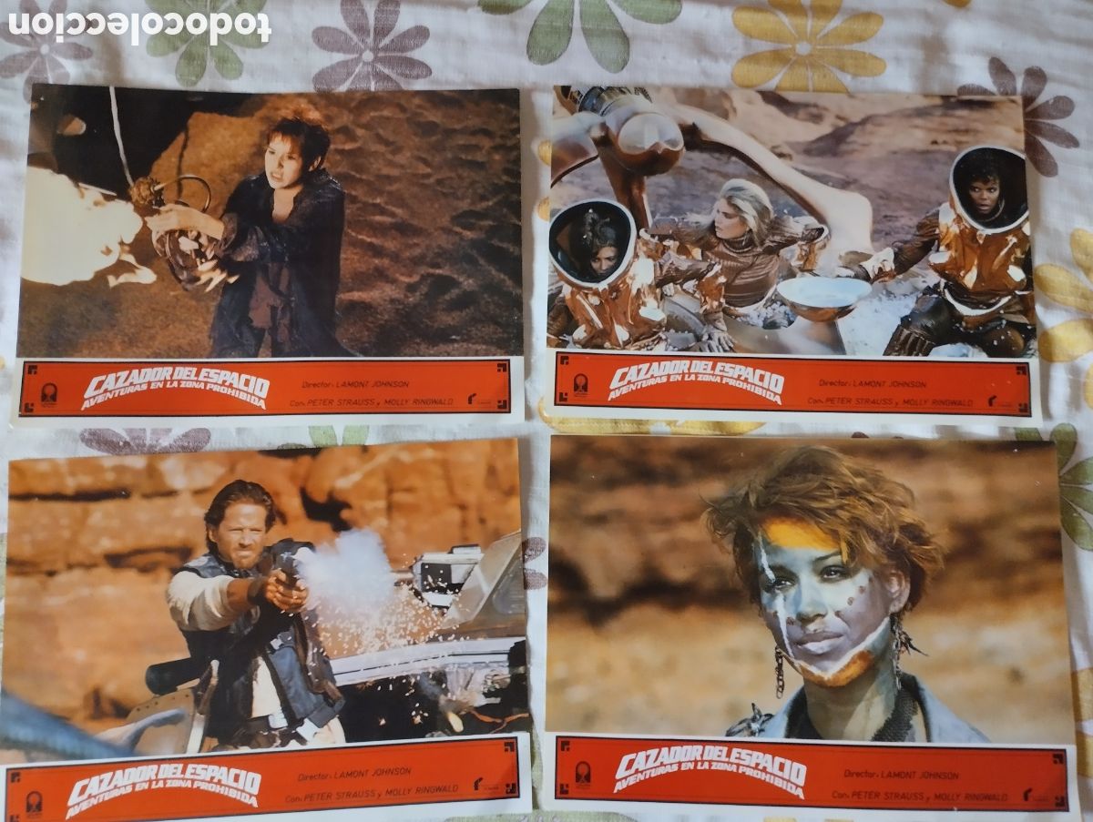 Cine: 12 FOTOCROMOS - CAZADOR DEL ESPACIO - SET COMPLETO