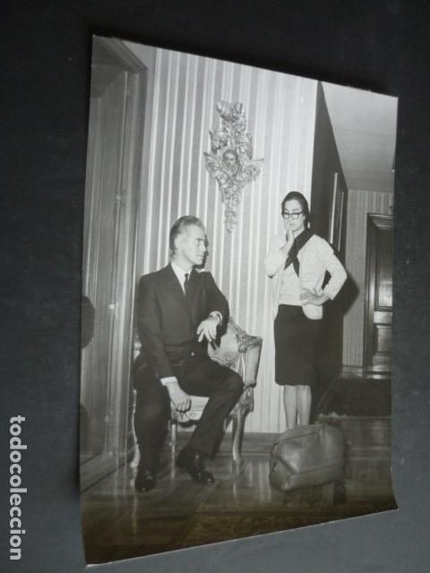 Cin&eacute;ma: LOLA FLORES CON EL ACTOR JORGE BARREIRO ANTIGUA FOTOGRAFIA ORIGINAL 18 X 24 CM