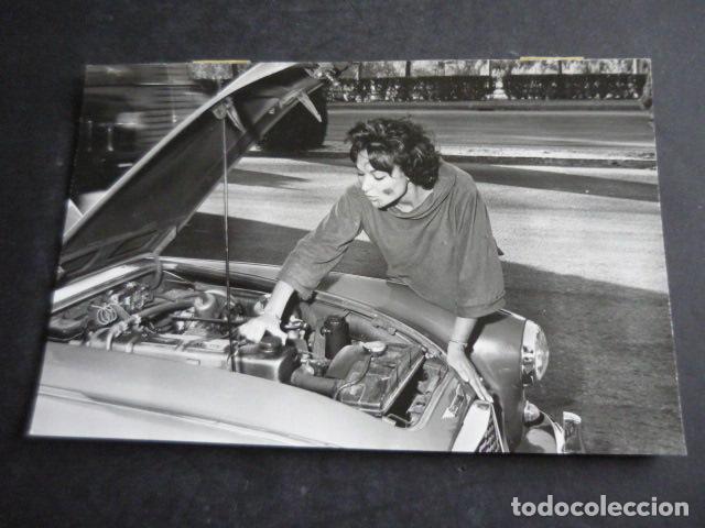 Cine: LICIA CALDERON ACTRIZ ANTIGUA FOTOGRAFIA ORIGINAL 12 X 18 CM