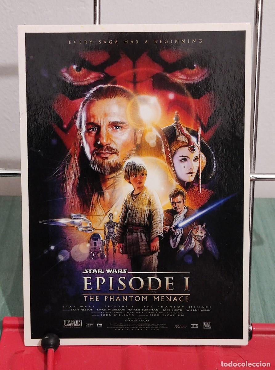 Cine: Postal Star wars La amenaza fantasma