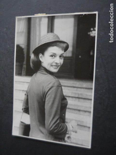 Cinema: SILVIA MORGAN ACTRIZ ANTIGUA FOTOGRAFIA ORIGINAL 18 X 12 CM