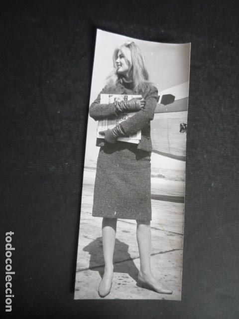 Cinema: PAMELA TIFFIN ACTRIZ ANTIGUA FOTOGRAFIA ORIGINAL 8 X 22 CM