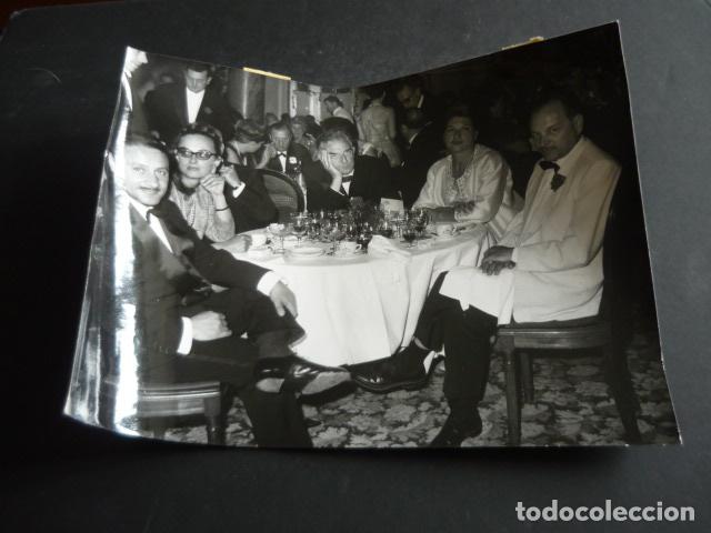 Cine: FRANCINE BERG&Eacute; ACTRIZ EN SAN SEBASTIAN ANTIGUA FOTOGRAFIA ORIGINAL 18 X 24 CM