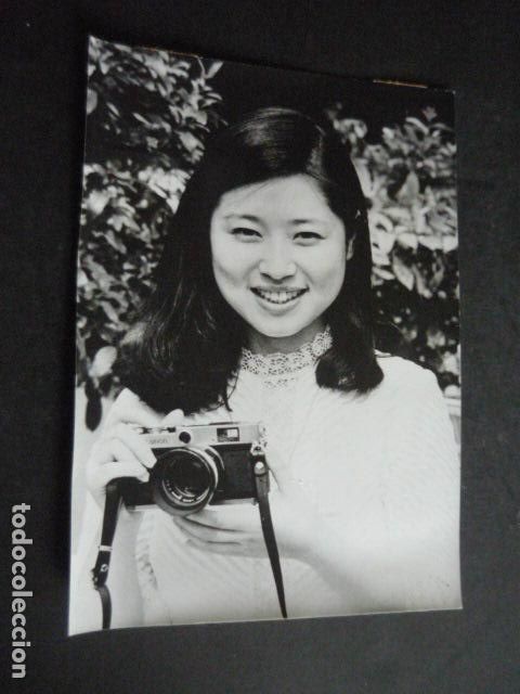 Cine: MARIE OKAMOTO ACTRIZ ANTIGUA FOTOGRAFIA ORIGINAL 12 X 17 CM