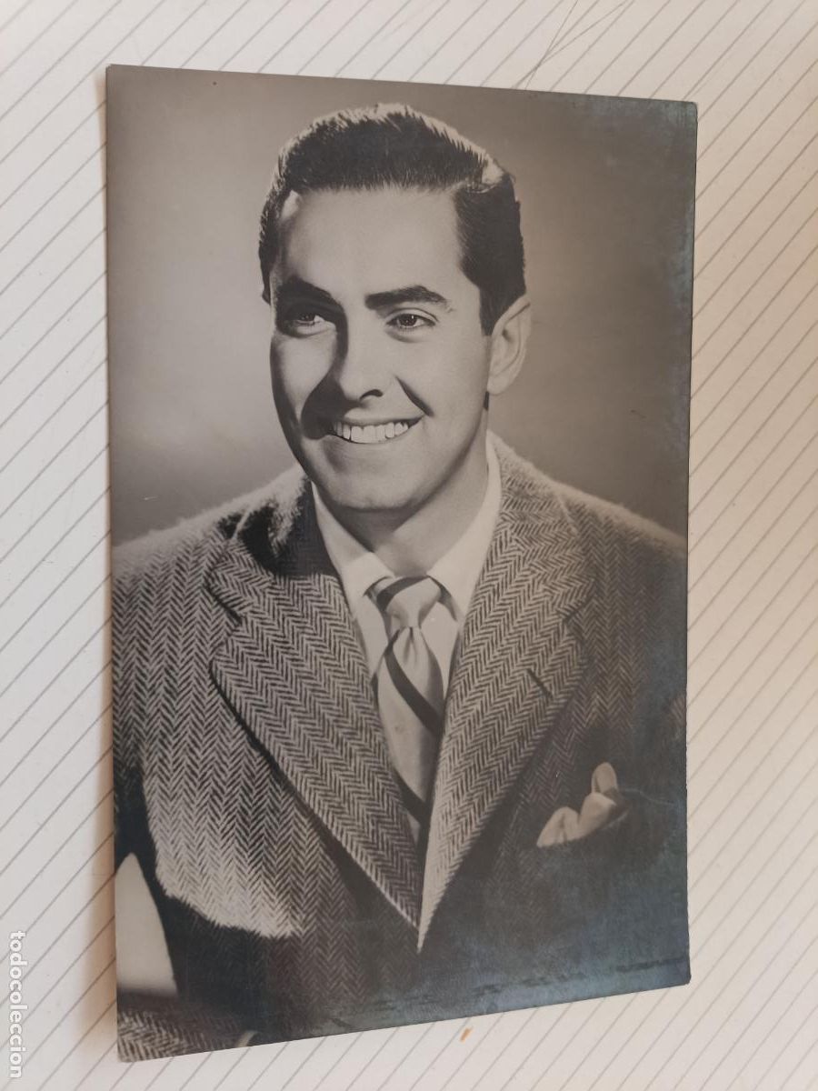 Cin&eacute;ma: Tyrone Power, postal de &eacute;poca