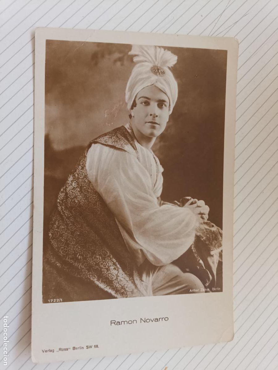 Kino: Ram&oacute;n Novarro, postal de &eacute;poca