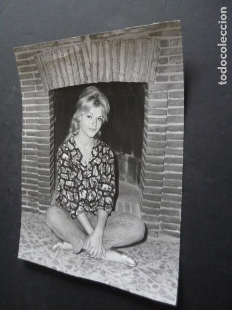 Cinema: CRISTINA GAJONI ACTRIZ ANTIGUA FOTOGRAFIA ORIGINAL 18 X 24 CM