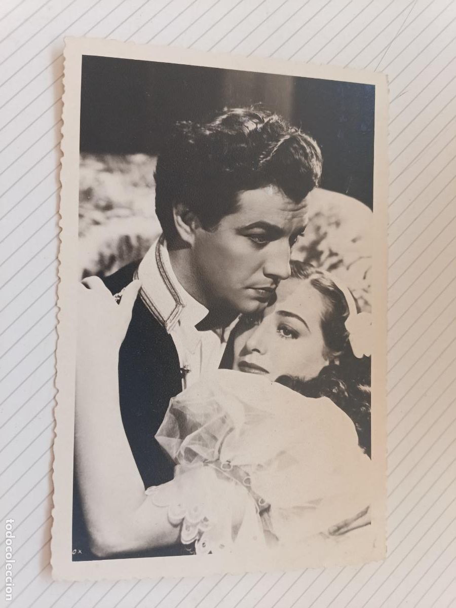 Cine: Joan Crawford, postal de cine antigua