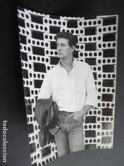 Cinema: JULIO PEREZ TABERNERO ACTOR ANTIGUA FOTOGRAFIA ORIGINAL 18 X 24 CM