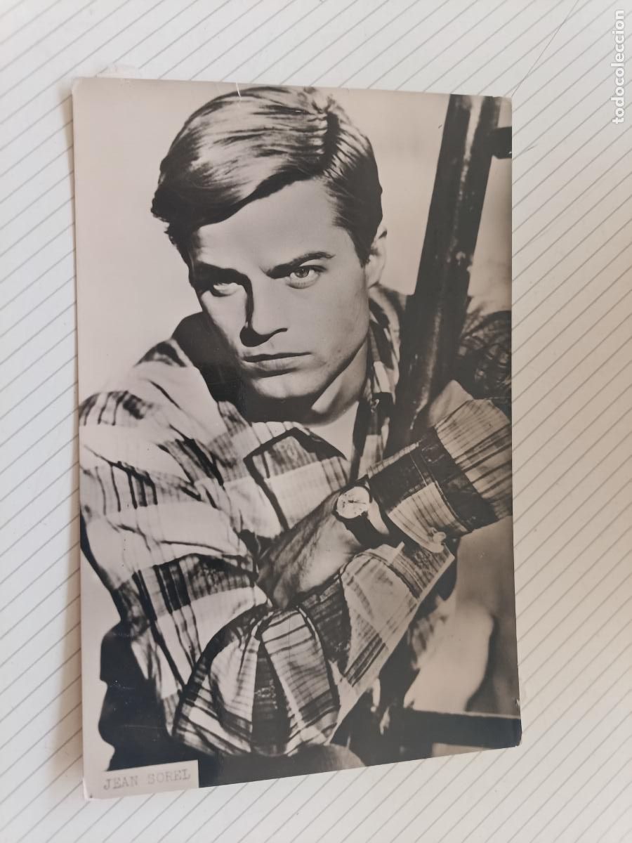 Cin&eacute;ma: Jean Sorel, postal de cine antigua