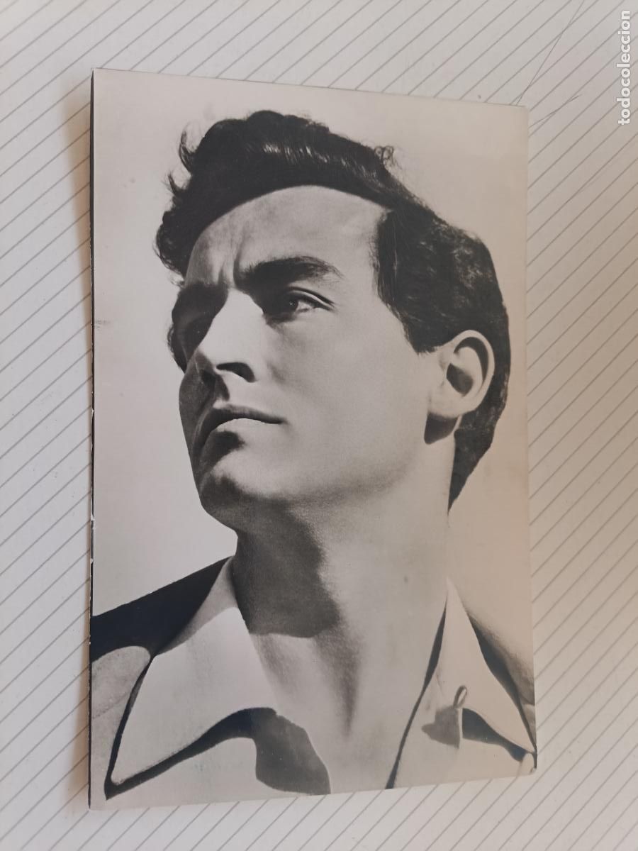 Cin&eacute;ma: Vittorio Gassman, postal de cine antigua
