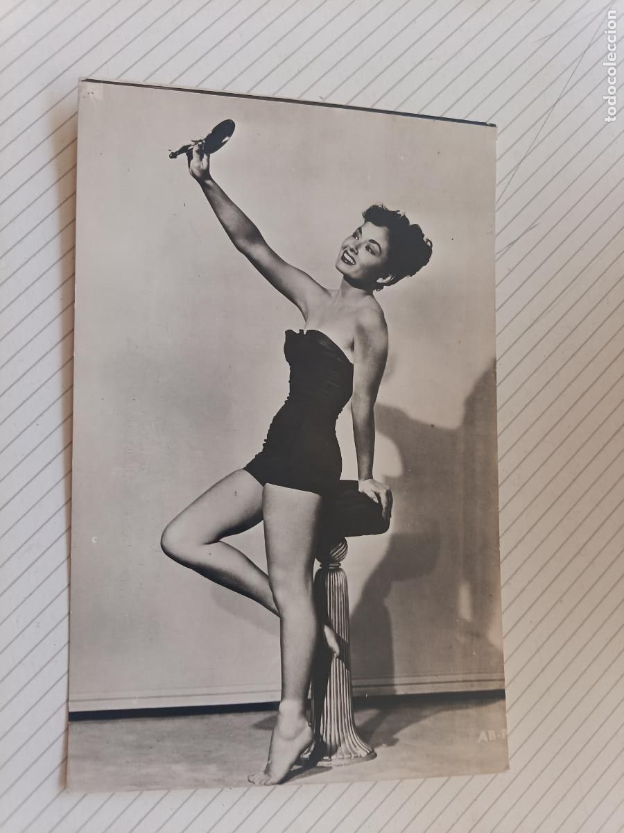 Cine: Ann Blyth, postal de cine antigua