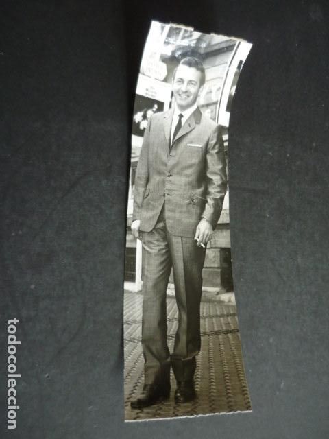 Cinema: CESAR DEL CAMPO ACTOR ANTIGUA FOTOGRAFIA ORIGINAL 6 X 20 CM