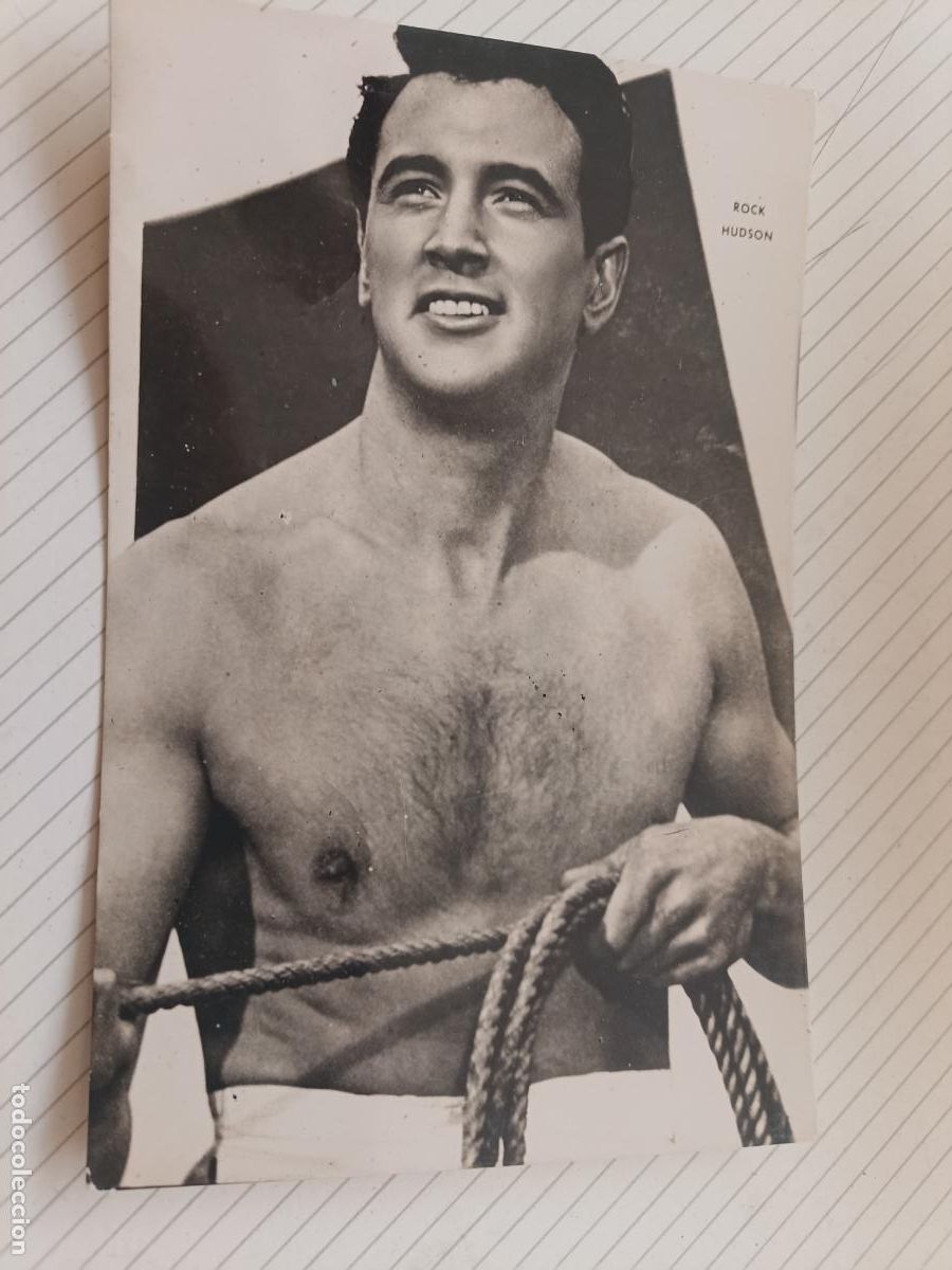 Cin&eacute;ma: Rock Hudson, postal de &eacute;poca