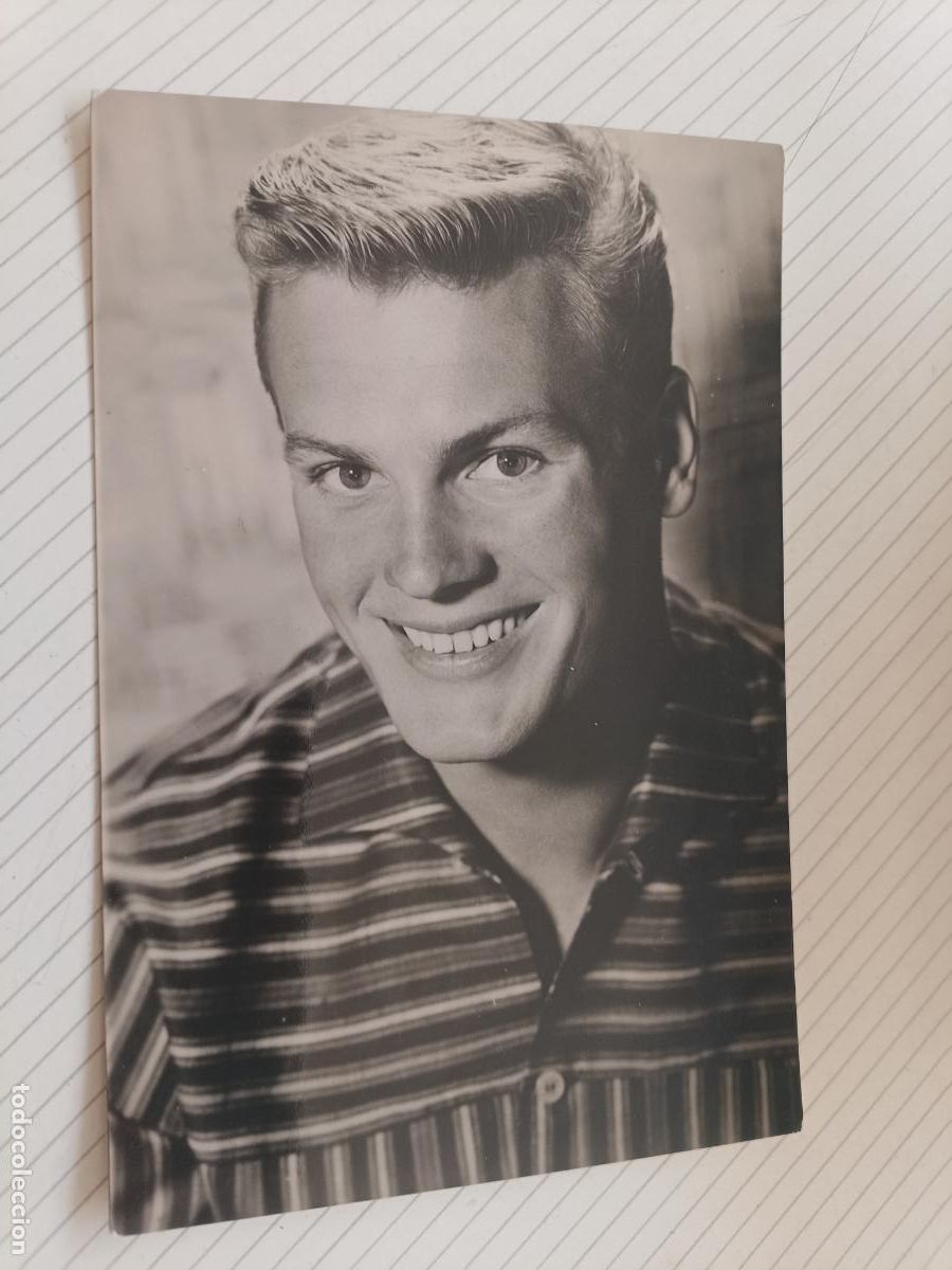 Cine: Tab Hunter, postal de cine antigua
