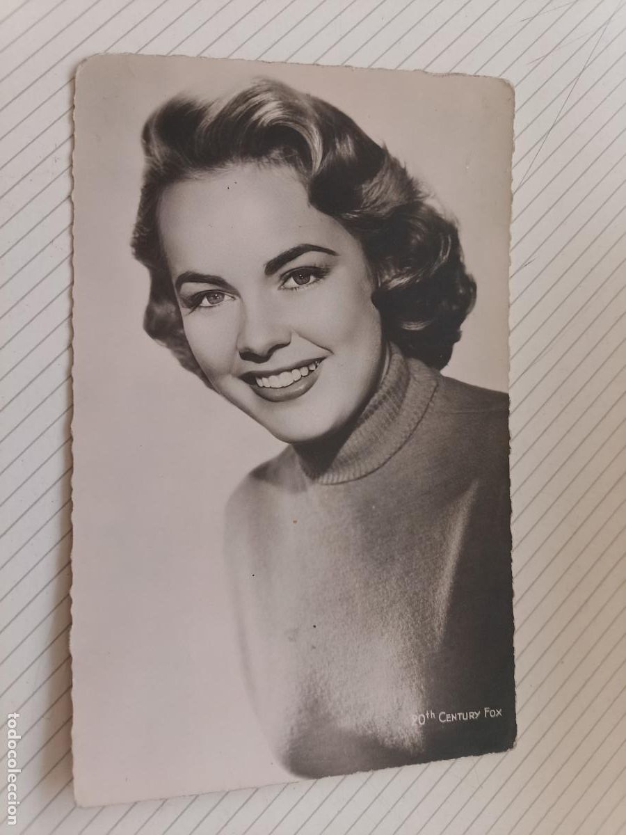Cine: Terry Moore, postal de cine antigua