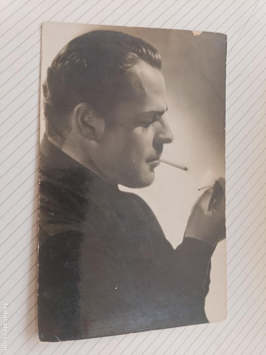 Cine: Brian Donlevy, postal de cine antigua