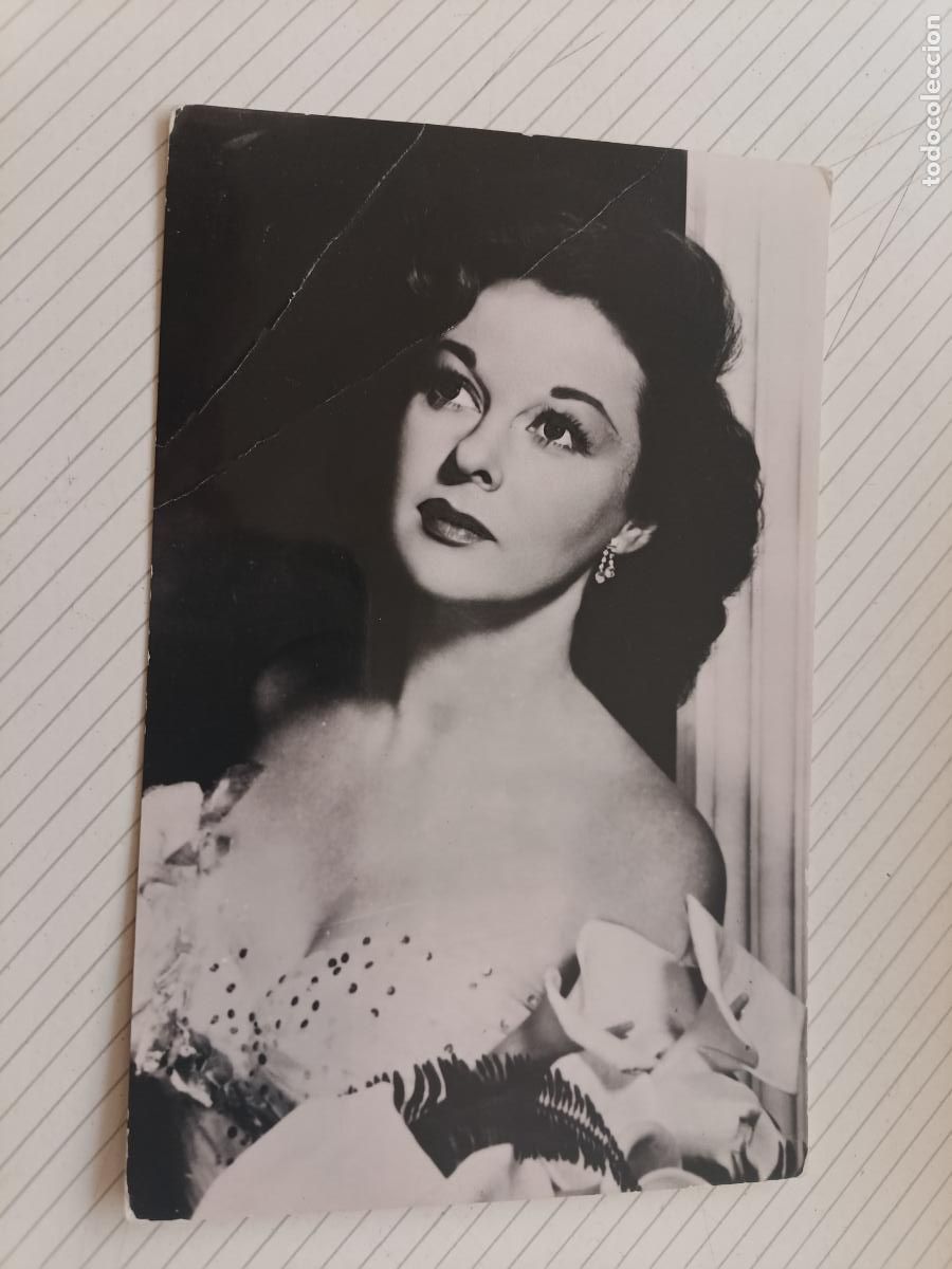 Cine: Susan Hayward, postal de cine antigua original