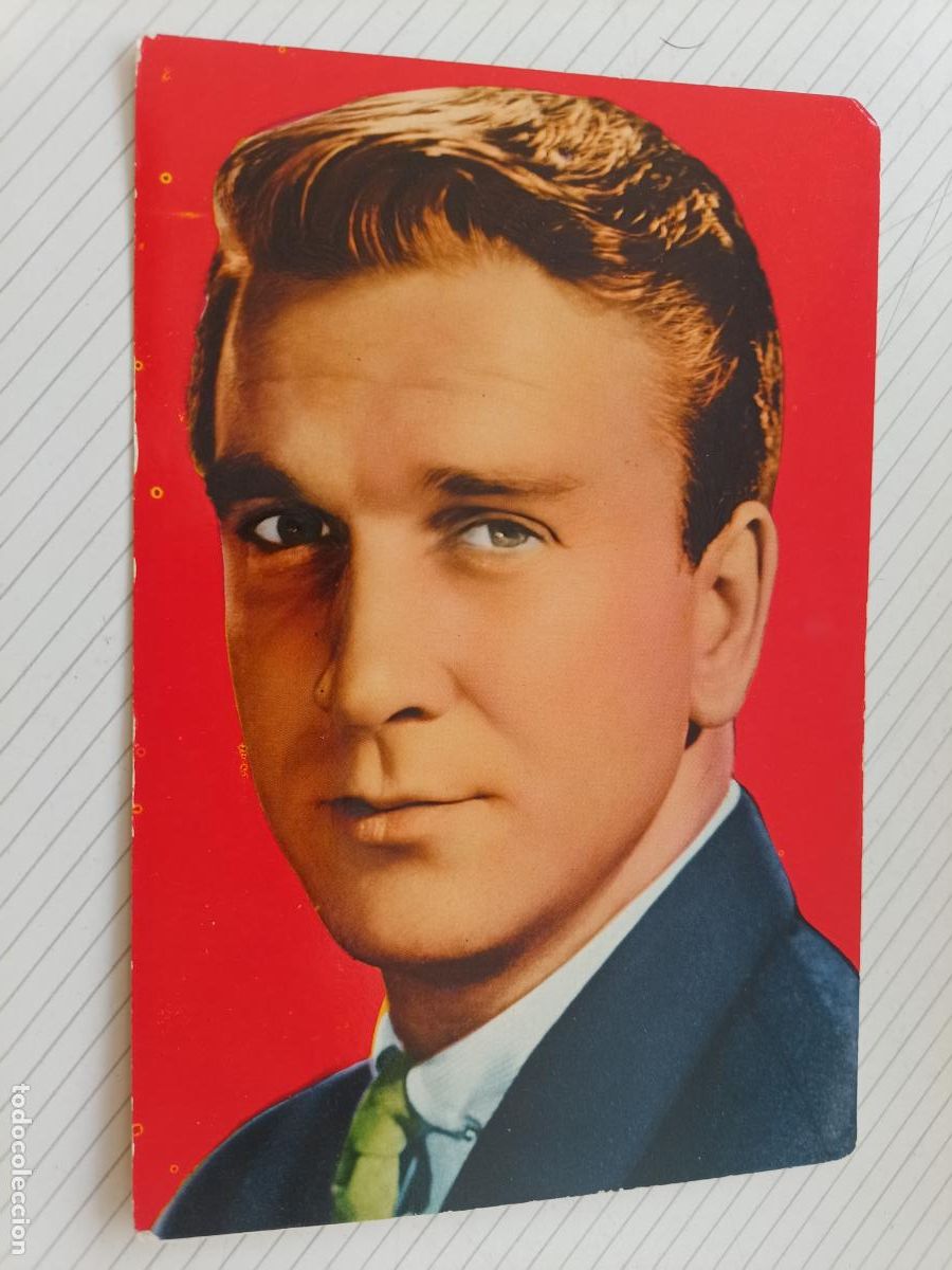 Cin&eacute;ma: Leslie Nielsen, postal original de &eacute;poca