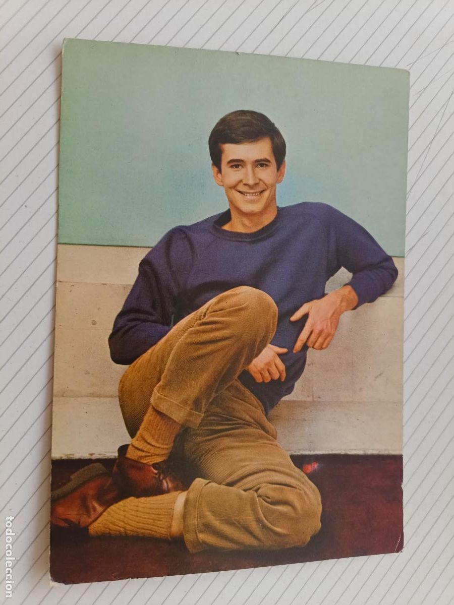 Cine: Anthony Perkins, postal de cine original de &eacute;poca